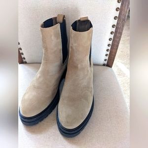 Brooklyn Lug Boot Taupe